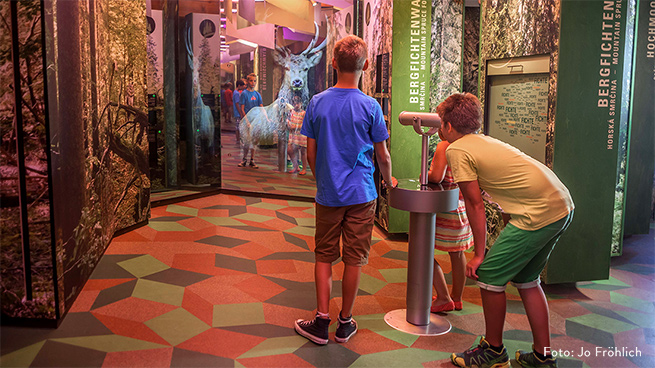 The national park exhibitions at our visitor facilities are appropriate for all ages.