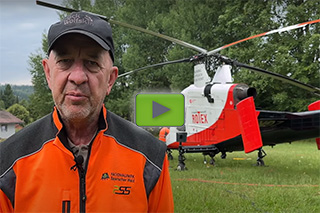 Vorschaubild für das Youtube-video zum Helikopter-Einsatz