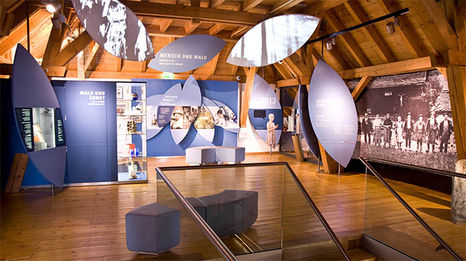 Das Waldgeschichtliche Museum beleuchtet vor allem die Historie des Bayerischen Waldes.