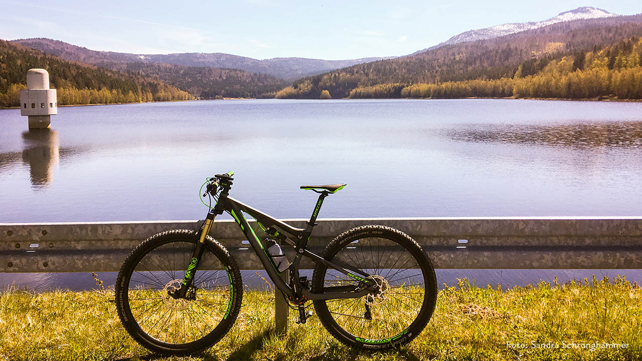 Fahrrad fahren im Nationalpark Bayerischer Wald