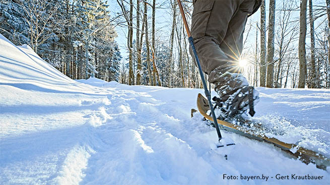 Im Winter bieten sich Touren mit Schneeschuhen an.