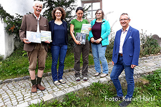 Das Projekt-Team des Interreg-Projekts Grenzüberschreitende Umweltbildungsarbeit im oberösterreichisch-bayerischen Böhmerwald
