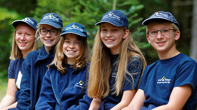 
Spaß in der Natur steht beim Junior-Ranger-Programm im Fokus.