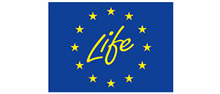 Logo des Life+ Projekts derr Europäschen Kommision