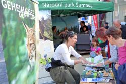 Nicht nur zahlreiche Informationen rund um den Nationalpark Šumava gibt es am 16. Juli. Auf die Besucher warten auch Spiele, Wettbewerbe und Vorführungen. (Foto: Nationalpark Bayerischer Wald)