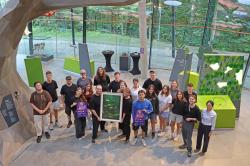 20 Medientechnik-Studierende der TH Deggendorf beschäftigten sich eine Woche lang mit dem Nationalpark-Wald. Ihre Ergebnisse präsentierten sie am 16. August im Haus zur Wildnis.
