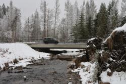 Dank neuer Brücke über die Große Ohe ist die Nationalparkstraße wieder befahrbar. Foto: Gregor Wolf / Nationalpark Bayerischer Wald