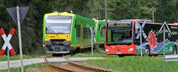 ÖPNV-System mit Igelbus und Waldbahn. Foto: Hans-Dieter Budde