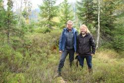 Die Leiter beider Nationalparke: Dr. Franz Leibl (links) und Pavel Hubený. Foto: Elke Ohland