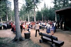 2. Oktober 1978 - Eröffnung des Waldspielgeländes. Foto: Archiv