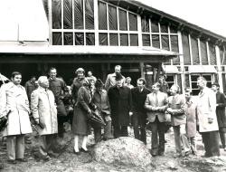 19. September 1980 - Besichtigung Informationszentrum in Neuschönau.Foto: Archiv