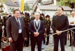 30. September 1982 - Grundsteinlegung für das Waldgeschichtliche Museum. Foto: Archiv
