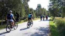 Eine Radtour durch die verlassenen Landschaften im Nationalpark Ŝumava gibt’s am 26. Mai. (Foto: Annette Nigl)