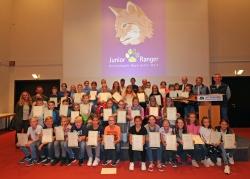 In den Sommerferien nahmen 51 Kinder am Junior-Ranger-Programm teil. Damit hat das Projekt mittlerweile knapp 3000 Mädchen und Jungen der fünften Jahrgangsstufe erreicht. (Foto: Gregor Wolf/Nationalpark Bayerischer Wald)