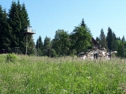 Wie die frühere Grenze zwischen Tschechien und Bayern in Buchwald ausgesehen hat, kann bei der Wanderung am 28. September entdeckt werden. (Foto: Annette Nigl /Nationalpark Bayerischer Wald)