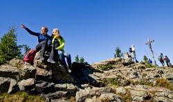 Egal ob es die Wanderung auf einen Gipfel oder der Besuch im Tier-Freigelände ist - unter dem Motto „Mein Nationalpark“ findet bis 31. Dezember ein Fotowettbewerb statt. (Foto: Daniela Blöchinger / Nationalpark Bayerischer Wald)