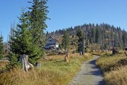 Das Waldschmidthaus auf dem Rachel ist ab dem 31. Oktober geschlossen. (Foto: Franz Leibl /Nationalpark Bayerischer Wald)