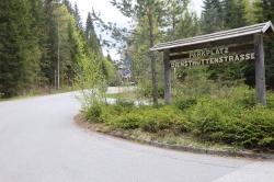 Aufgrund von Bauarbeiten bleibt die Racheldiensthüttenstraße weiterhin für den Verkehr gesperrt. (Foto: Annette Nigl / Nationalpark Bayerischer Wald)