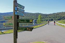 Auch zur Trinkwassertalsperre bei Frauenau führt die geführte Radtour mit Waldführer Franz Uhrmann. (Foto: NPV Bayerischer Wald)