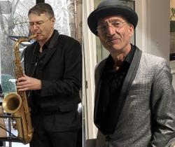 Ernst Kreuzmair und Max Niedermaier stehen am Sonntag im Haus zur Wildnis auf der Bühne. (Foto: „Jazz and more“)