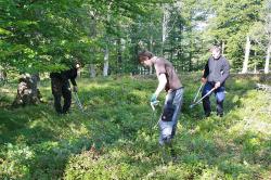 Beim Aktionstag zur Schachtenpflege am 17. September sind alle Interessierten eingeladen, die Schachten frei von Bewuchs zu halten. (Foto: Bayerischer Wald-Verein)