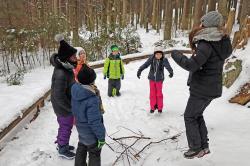 Spielerisch den Nationalpark entdecken – das ist bei drei Veranstaltungen im Rahmen des Ferienprogramms in der Faschingswoche möglich. (Foto: Nationalpark Bayerischer Wald)