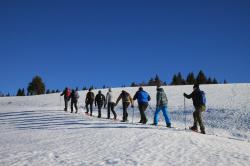 Eine Schneeschuhwanderung rund um die Wiesen und Wälder von Kvilda gibt’s am Sonntag, 5. März. (Foto: Dana Zyvalova)