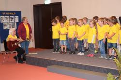Eine musikalische Einlage gab es vom Kindergarten Neuschönau.