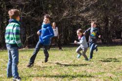 Viele Spiele und Aktionen gibt’s beim Kindernachmittag im Waldspielgelände am 7. August. (Foto: Malte Blessing)