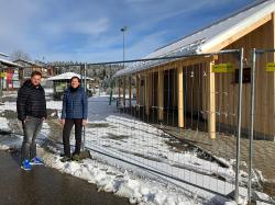 Ab Anfang nächsten Jahres steht die barrierefreie Toilette am Skistadion Finsterau Besuchern zur Verfügung.