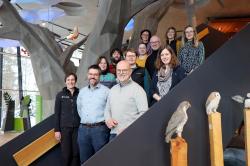 Die neue Nationalparkleiterin Ursula Schuster (vorne links) stellte sich im Haus zur Wildnis den Vertretern von Tourismusorganisationen aus der Region vor. (Foto: Nationalpark Bayerischer Wald)