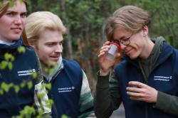 Bei Workshops, Seminaren und Exkursionen gab es für die Umweltpraktikanten und -praktikantinnen vieles zu entdecken. (Foto: Julia Reihofer/Nationalpark Bayerischer Wald)