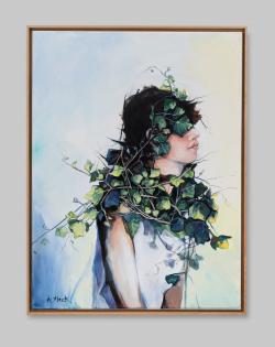 Auch in der Ausstellung zu bewundern, ist die „Blinde Göttin“ ein Werk von Regina Fleck. (Foto: Regina Fleck)