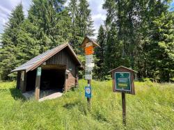 Von Gerlova Hut´ führt die Wanderung in Richtung Pancíř (Panzer). (Foto: Sandra Schrönghammer/Nationalpark Bayerischer Wald)
