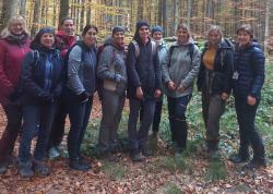 Einblicke in das Reich der Pilze erhielten die Teilnehmerinnen bei der exklusiven Fortbildung für Partner-Schulen und -Kindergärten. (Foto: Nicole Graf / Nationalpark Bayerischer Wald)
