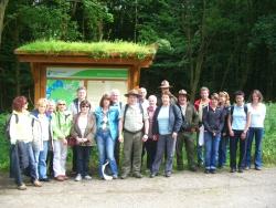 Mitglieder der Kooperation Nationalpark-Partner im Nationalpark Eifel.
Foto: Hoppe