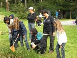 Für Kinder und Jugendliche bietet das Jugendwaldheim eine umfassende und abwechslungsreiche Betreuung für ein ungetrübtes Natur- und Walderlebnis. Foto: Nationalpark Archiv