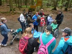 Die Schüler der Christophorusschule erkunden den Nationalpark und helfen bei der Ausarbeitung des Führungsprogramms „Nationalpark für Alle“