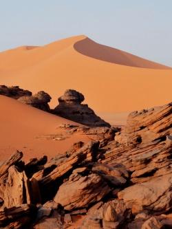 Der Vortrag von Fotograf Wolfgang Zielonkowski erschließt den Zuhörern die faszinierende Wüstenwelt der Nationalparke Algeriens, die neben beeindruckender Geologie auch reichhaltiges Leben und viele kulturelle Spuren beherbergen. (Fotos: Wolfgang Zielonkowski)