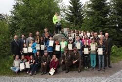 Die frischgebackenen Junior Ranger (Foto: NPV)