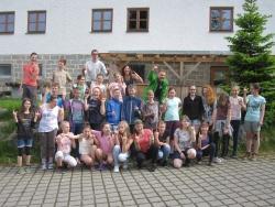 Sächsische Schüler zu Gast im Jugendwaldheim des Nationalparks Bayerischer Wald (Foto: NPV)