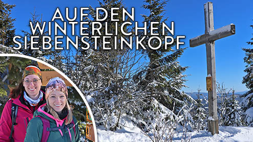Externer Link zum Video: Auf den winterlichen Siebensteinkopf - Schneeschuh-Tour im Nationalpark Bayerischer Wald